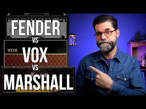 Видео: Fender против Vox против Marshall: краткая история