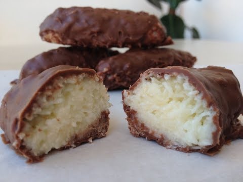 Видео: Конфеты "Баунти" Намного Вкусней Чем из Магазина:) Bounty Chocolate Sweets, English Subtitles