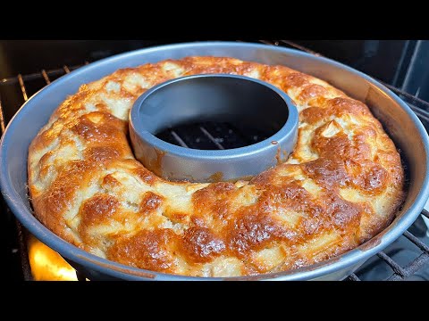 Видео: Японский яблочный пирог за 5 минут (к сожалению) никто не знает! Вершина