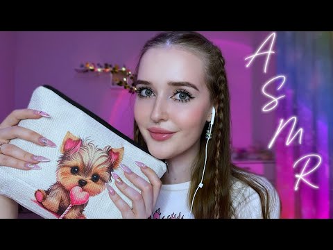 Видео: ASMR ♡моя новая косметика💄триггеры и таппинг💜asmr my new cosmetics🦋