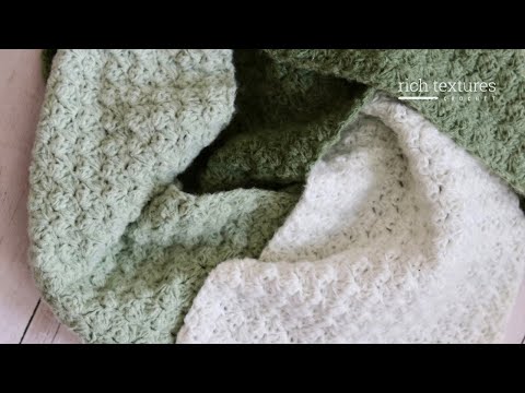 Видео: Узор для шарфа Daydreamer крючком