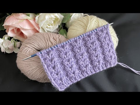 Видео: 💯СМОТРИТСЯ БОГАТО, А ВЯЖЕТСЯ ОЧЕНЬ ПРОСТО. Вязание спицами для начинающих.
