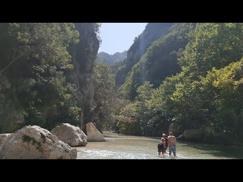 Видео: Город Парга и окрестности.  Греция. Часть 4. Река Ахерон.