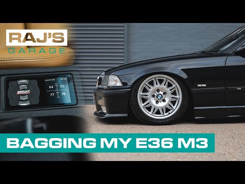 Видео: Установка системы Air Lift Performance для BMW E36 M3 | Raj's Garage EP25