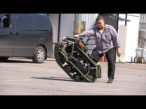 Видео: Новый, компактный мини вездеход ХОМЯК