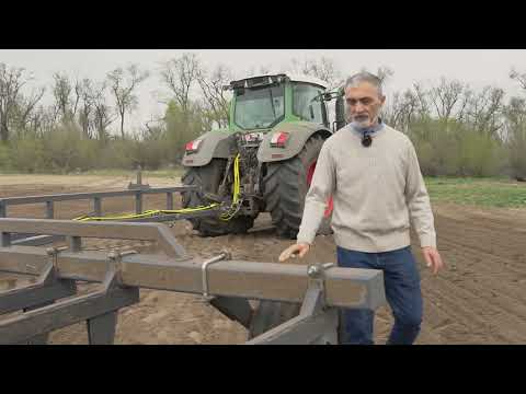 Видео: Борона гибкая БГ-12С "Горизонт" производство ООО Компания САРМАТ