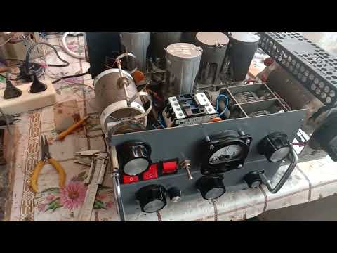 Видео: 3 МГЦ. Модернизация .Усилитель мощности   6  ламп  ГУ - 50 разных годов .   Самокомпенсация  ламп.