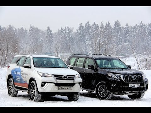 Видео: Тойота Фортунер - Тойота Ленд Крузер Прадо про железо в крови.