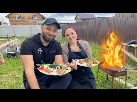 Видео: Самая ВКУСНАЯ ПЕЧЕНЬ на костре. У Гали РОДИЛИСЬ ДВЕ ДЕВОЧКИ.
