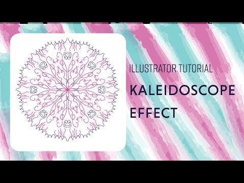 Видео: Эффект калейдоскопа в Adobe Illustrator