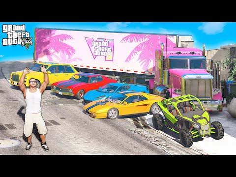 Видео: Я УГНАЛ ВСЕ БУДУЩИЕ МАШИНЫ из GTA 6!!