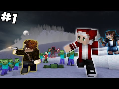 Видео: ЗОМБИ АПОКАЛИПСИС ЗИМОЙ? - НОВОГОДНИЕ ПРИКЛЮЧЕНИЯ #1 [Minecraft]