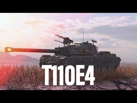 Видео: T110E4 Возвращение альфача | Tanks Blitz
