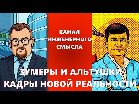 Видео: Зумеры, альтушки и кадры новой реальности (часть 1). Видео с Алексеем Сидельниковым.