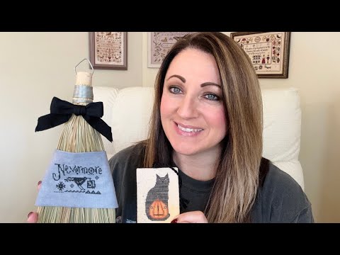 Видео: Flosstube 46: День рождения, новое место для вышивания и много осенней вышивки!