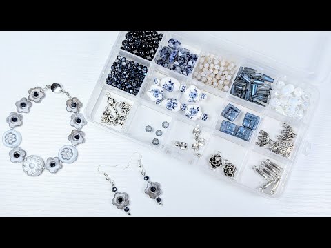 Видео: Организация роскошной шкатулки с бусинами от Диди за ноябрь 25 года: Королевский Делфтский фарфор...