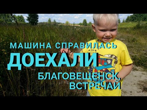 Видео: Путешествие в Благовещенск на Машине Всей Семьей. Дорога Сковородино-Благовещенск 🚗