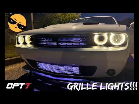 Видео: Установка фар OPT7 на мой Dodge Challenger!!!!