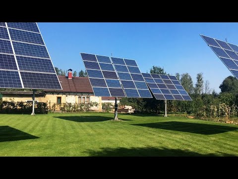 Видео: 6 кВт-солнечные трекеры с приводами AC 220V:  отзывы владельцев СЭС
