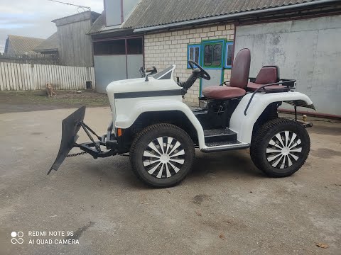 Видео: саморобний трактор 1.4 TDI