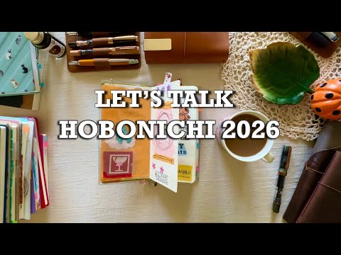 Видео: HOBONICHI 2026 не входил в планы, но вот и всё…