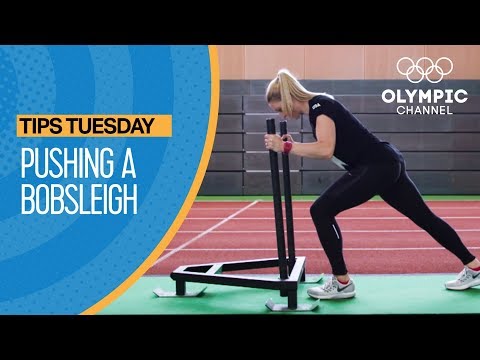 Видео: Советы Бобслеистки: Как Работать Над Разгоном В Тренажерном Зале | Olympians' Tips