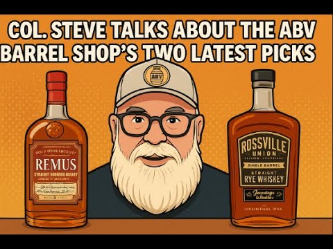 Видео: Полковник Стив рассказывает о магазине ABV Barrel Shop: два последних выбора от винокурни Ross & ...
