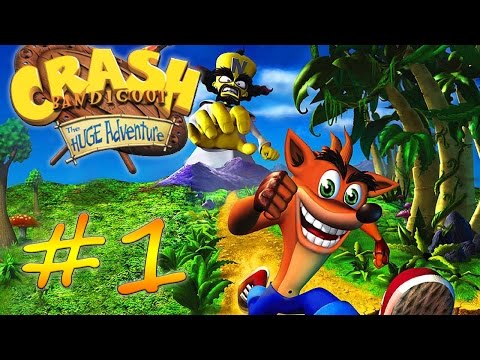 Видео: Прохождение Crash Bandicoot: The Huge Adventure (GBA) #1 - Warp Room 1 - кристаллы