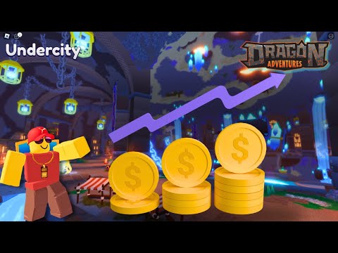 Видео: Продажа драконов и зелий на аукционе и рынке игроков в Подгороде | Dragon Adventures Roblox