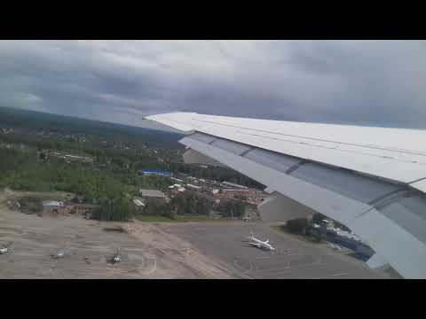 Видео: Взлёт Сухой суперджет 100 из Ухты