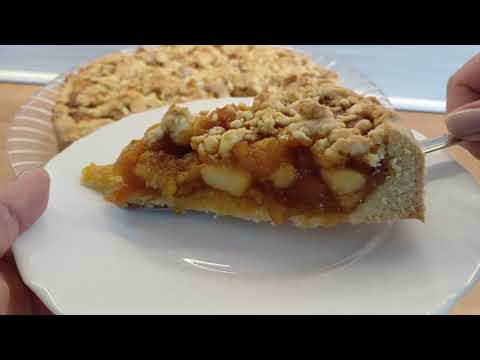 Видео: Осенний яблочный пирог. Просто и вкусно!  #рецепты #выпечка #пирог #еда #food #cookingvideo #diy