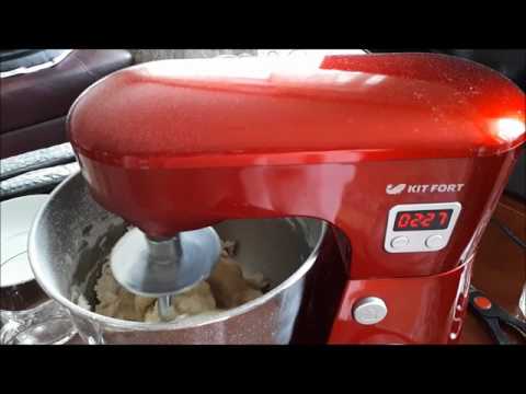 Видео: Планетарный миксер KitFort / замес теста/ для Елены Мурзиной