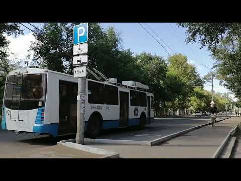 Видео: Путешествие по Алтаю. Часть 22. Спецвключение. Рубцовск. Покатушки на троллейбусе.