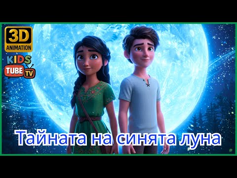 Видео: ✨ Детски Мултипликационни | Тайната на Синята Луна﻿ [Български] (Мултипликация & Приказки) ✨