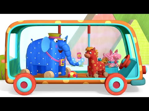 Видео: Деревяшки – 🚌 Все серии про транспорт ⛵ – Сборник | Новый развивающий мультик для малышей