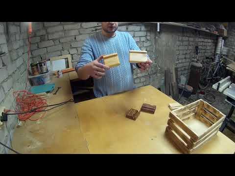 Видео: Декоративная обработка дерева или как придать изделию товарный вид | столярка с нуля