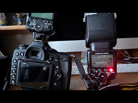 Видео: Nikon sb-900, sb-910 and Nikon D780 простая дистанционная настройка.