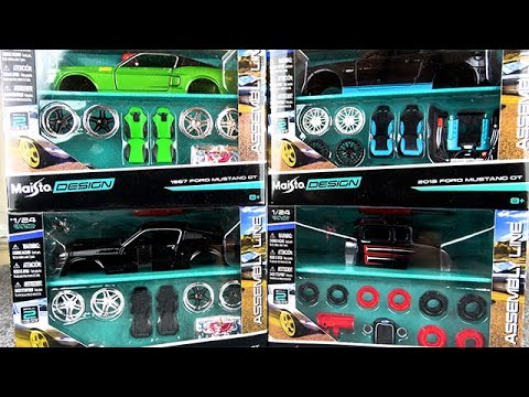 Видео: Давайте построим Maisto 1/24 ♪ ПРОЕКТНАЯ СБОРОЧНАЯ ЛИНИЯ