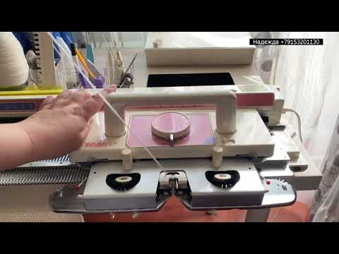 Видео: ПРОДАНО Silver reed SK 561 вязальная машина Однофонтурная