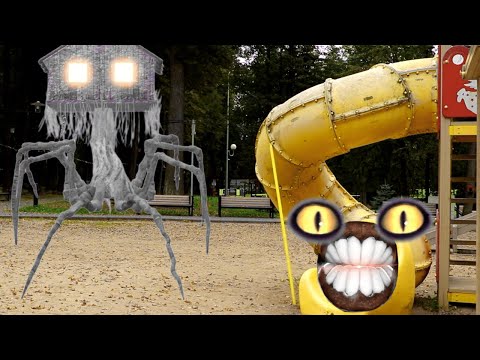 Видео: ГОРКА ПОЖИРАТЕЛЬ сожрала ДОМОГОЛОВОГО в реальной жизни | Встреча с сиреноголовым в реальности.