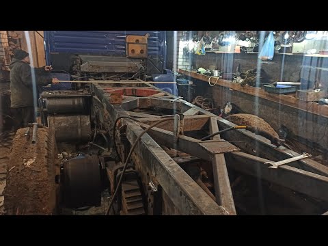 Видео: Мега подрамник на маз Ман.