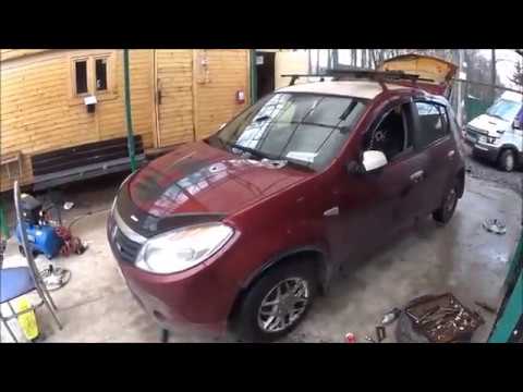 Видео: Замена ступичного подшипника. Рено Сандеро1. Кувалда и матершина.