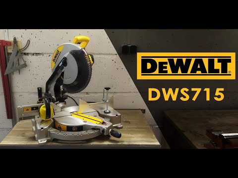 Видео: Торцовочная пила DeWalt DWS715 / Обзор покупки