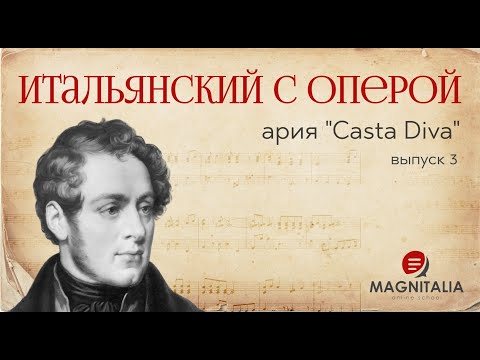 Видео: "Casta Diva" из оперы “Norma”. Итальянский язык по операм. #итальянскийязык #итальянскийязыкснуля