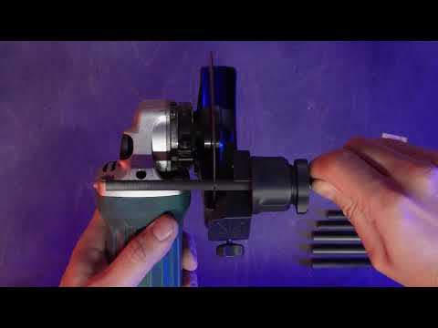 Видео: Адаптер на УШМ (Болгарку) для обрезки лучных стрел