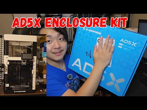 Видео: Установка комплекта корпуса Flashforge AD5X. Стоит ли оно того?