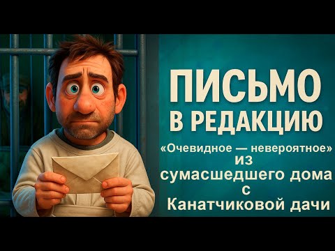 Видео: Очевидное-Невероятное в психбольнице — Мультфильм по произведению В.С. ВЫСОЦКОГО "Письмо в редакцию"