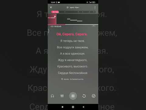 Видео: Караоке - Ой Серёга (Комбинация)