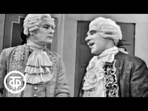 Видео: Беседа Ломоносова с Шумахером. Михаил Ломоносов. Сцены из жизни (1972)