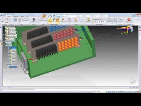 Видео: IDEAL PLM  Электрические кабели и жгуты в Solid Edge